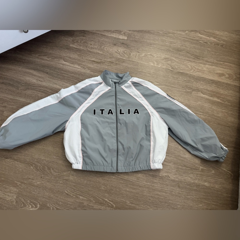 Wild Fable Gray and White Jacket
